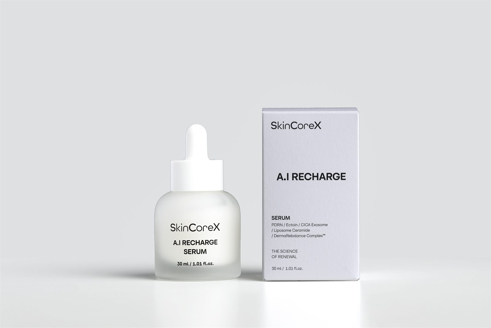 SkinCoreX product editorial image